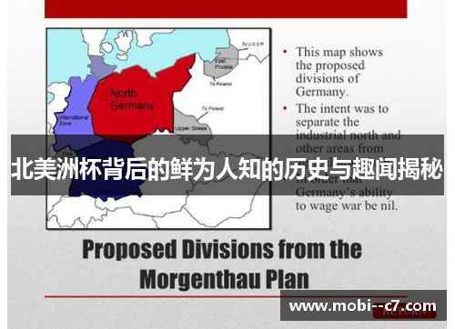 北美洲杯背后的鲜为人知的历史与趣闻揭秘