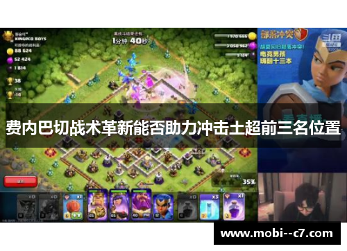 费内巴切战术革新能否助力冲击土超前三名位置 费内巴切战术革新能否助力冲击土超前三名位置